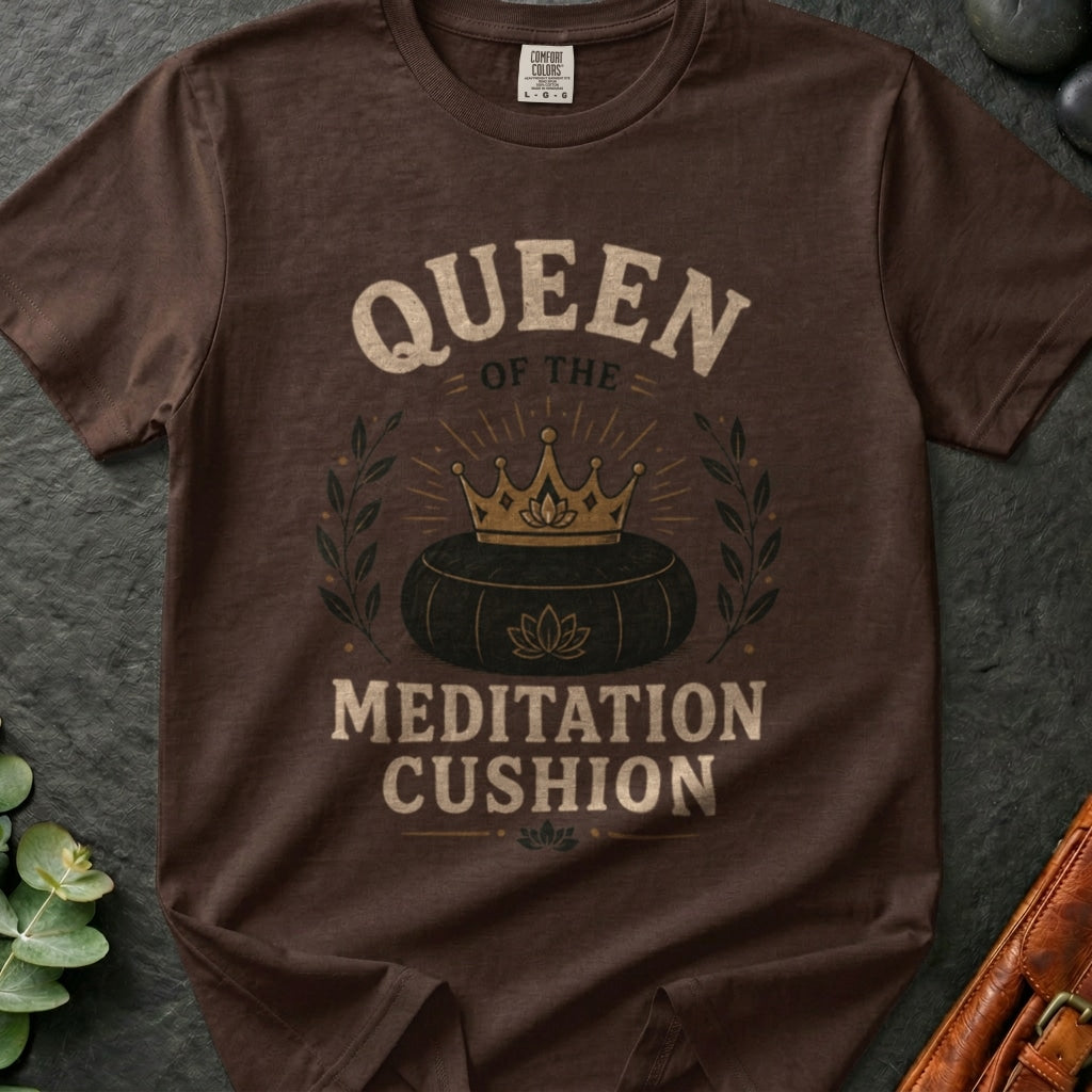 rooted-avenue-4affefce-6c3c-4b7b-aa5d-5a1c6b959d5f-170. Queen Of The Meditation Cusion_Queen Of The Meditation Cusion - Espresso - Mockup Style 4 (Final 2) - CC Mockup.png_0000_compressed.jpg