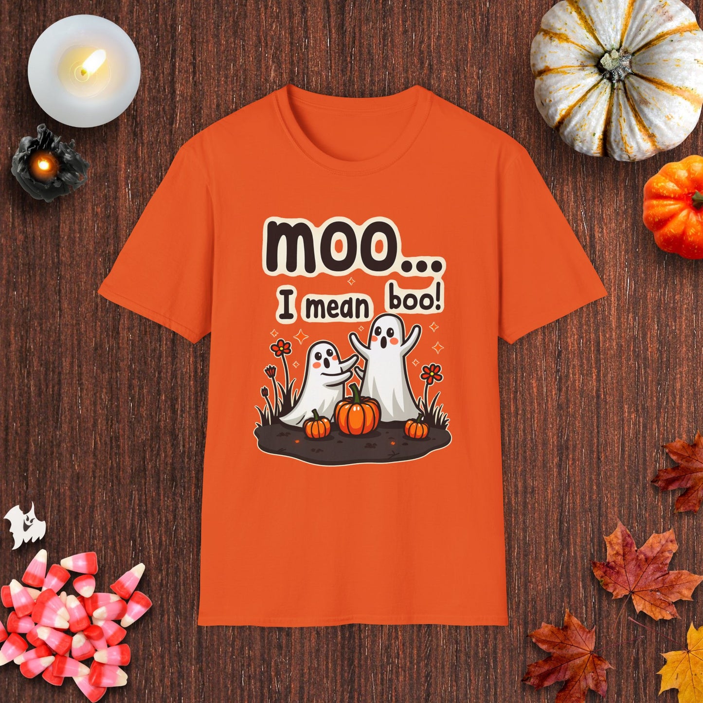 "Moo... I Mean Boo!" T-Shirt