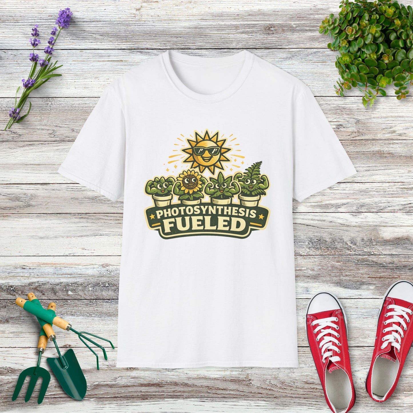 Photosynthesis Fueled T-Shirt