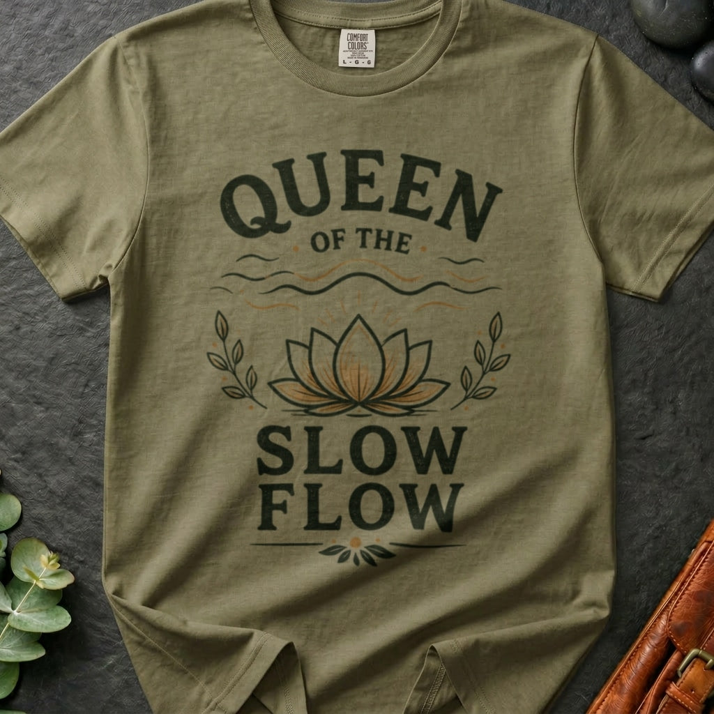 rooted-avenue-6c23d44b-15cf-4422-b340-4fe2fa34d994-176. Queen Of The Slow Flow_Queen Of The Slow Flow - Khaki - Mockup Style 4 (Final 2) - CC Mockup.png_0000_compressed.jpg