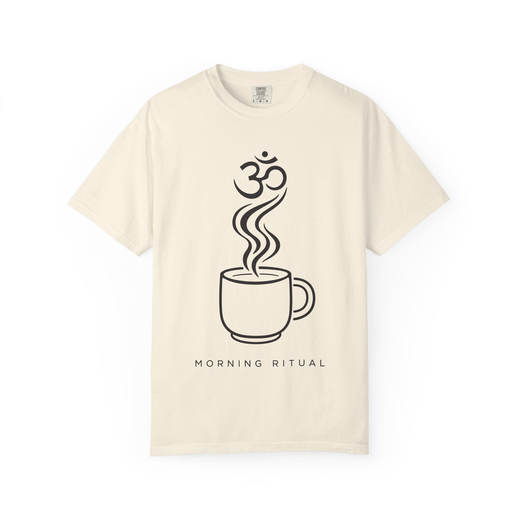 Morning Ritual Coffee & Om T-Shirt
