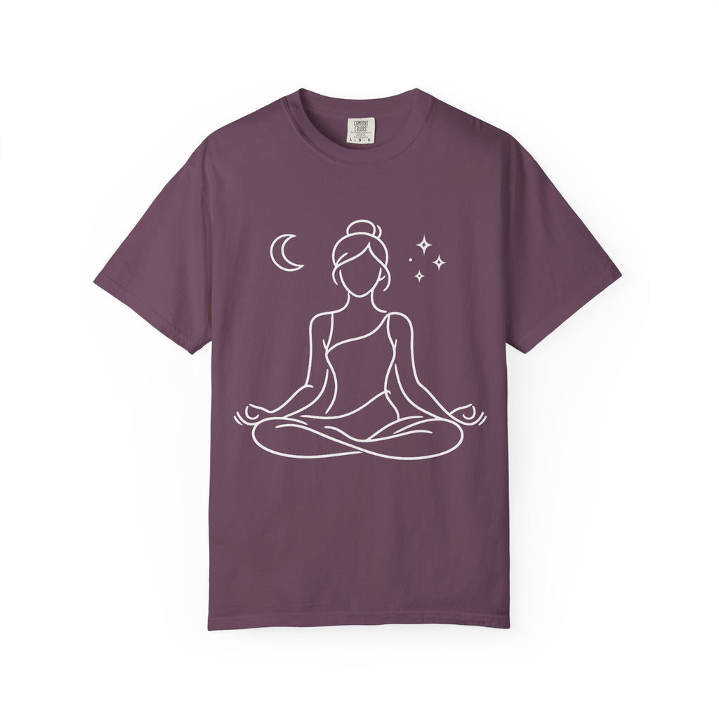 Crescent Moon Meditation T-Shirt