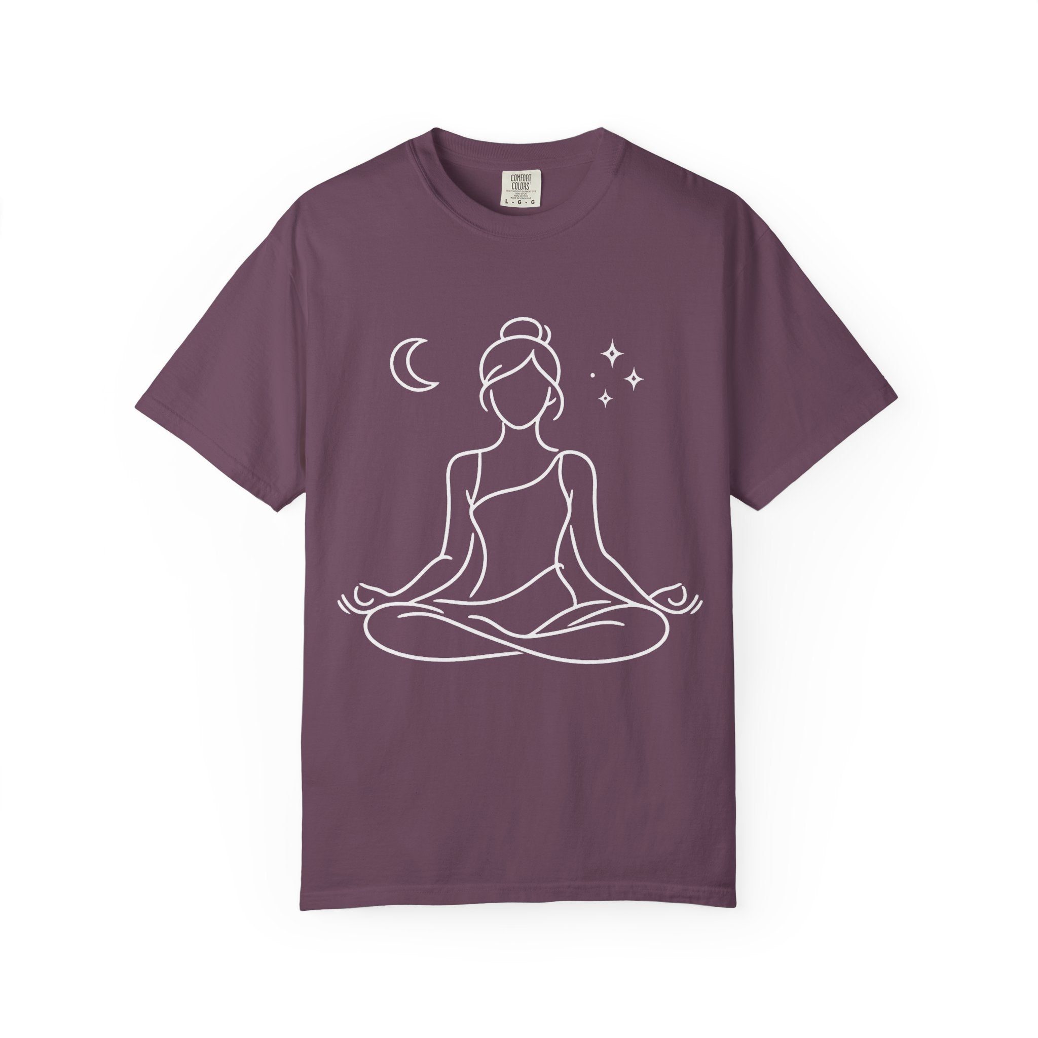 Crescent Moon Meditation T-Shirt