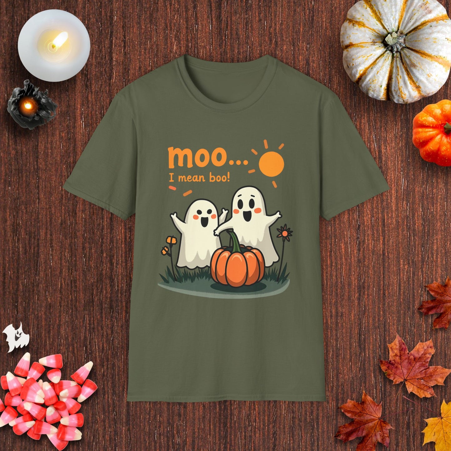 "Moo... I Mean Boo!" T-Shirt