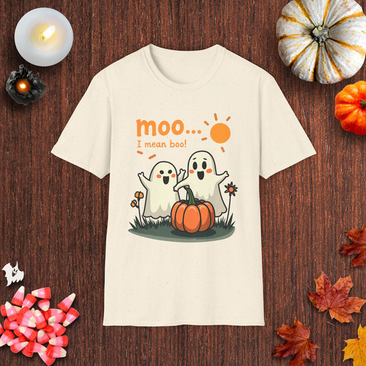 "Moo... I Mean Boo!" T-Shirt