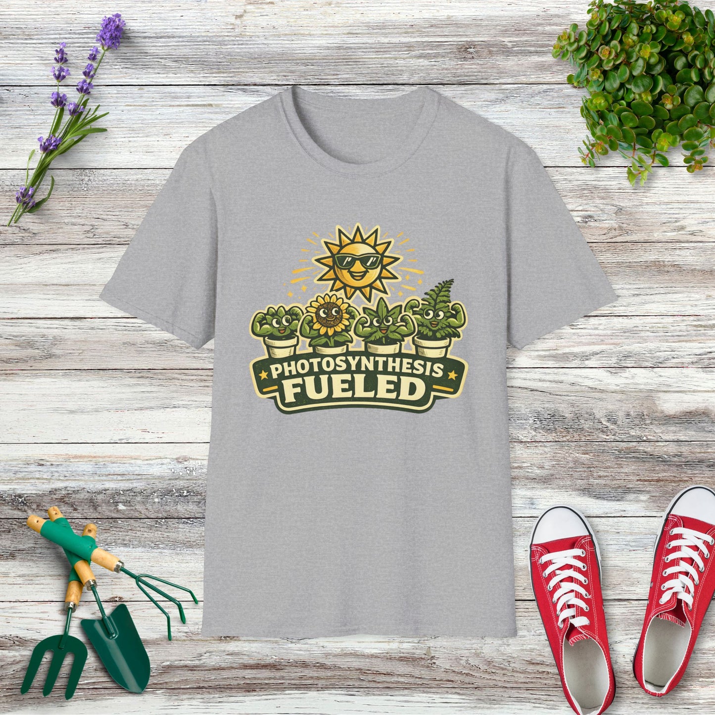 Photosynthesis Fueled T-Shirt