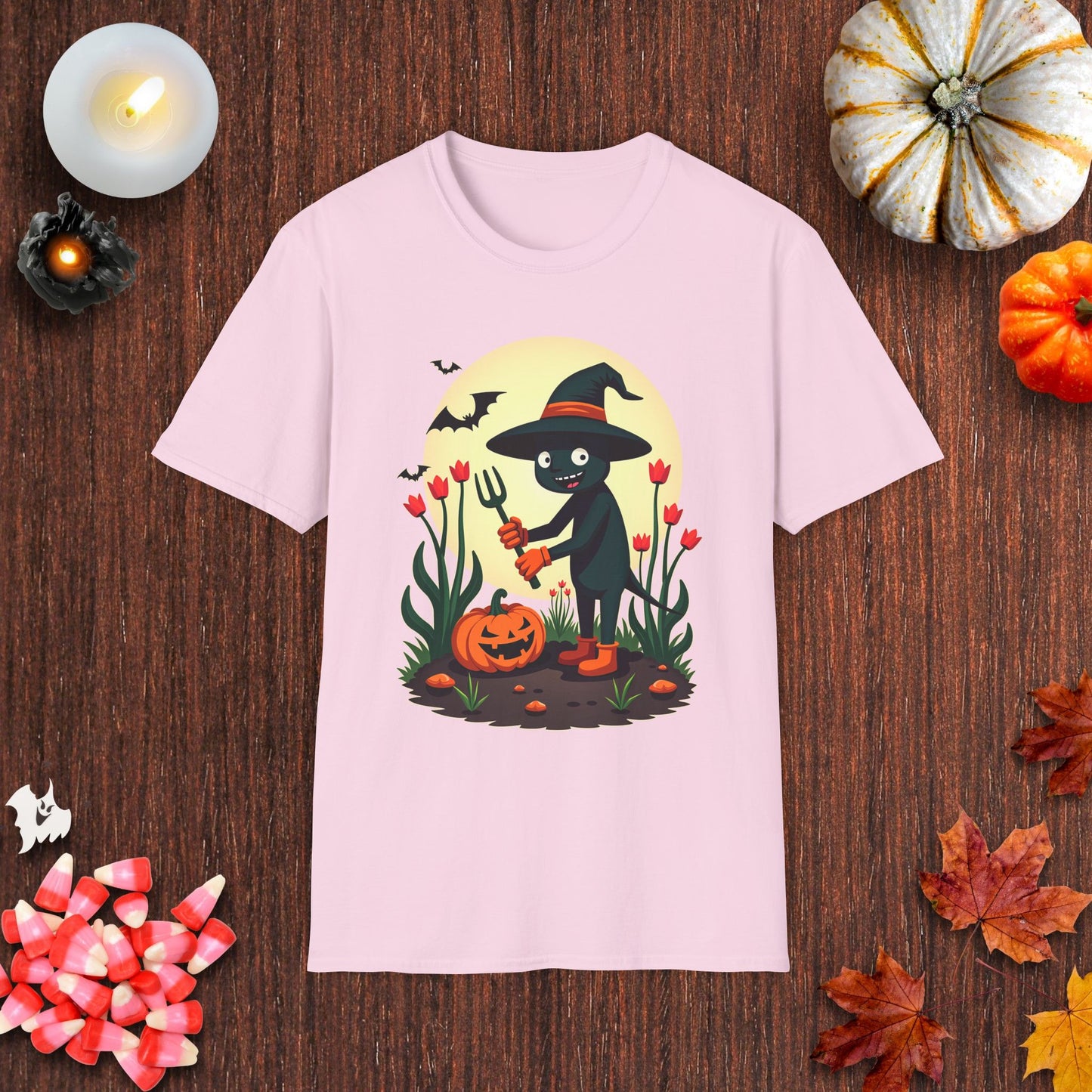 Garden Witch's Pumpkin Patch T-Shirt