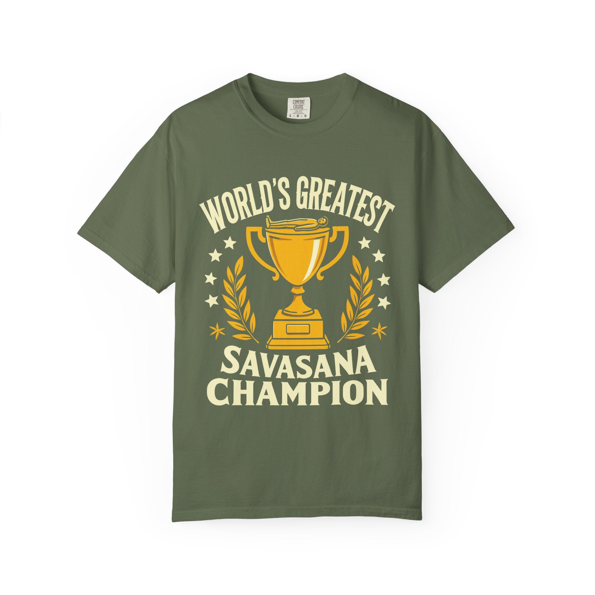 World's Greatest Savasana Champion T-Shirt