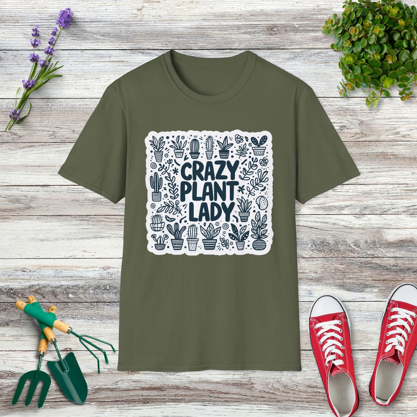 Crazy Plant Lady T-Shirt