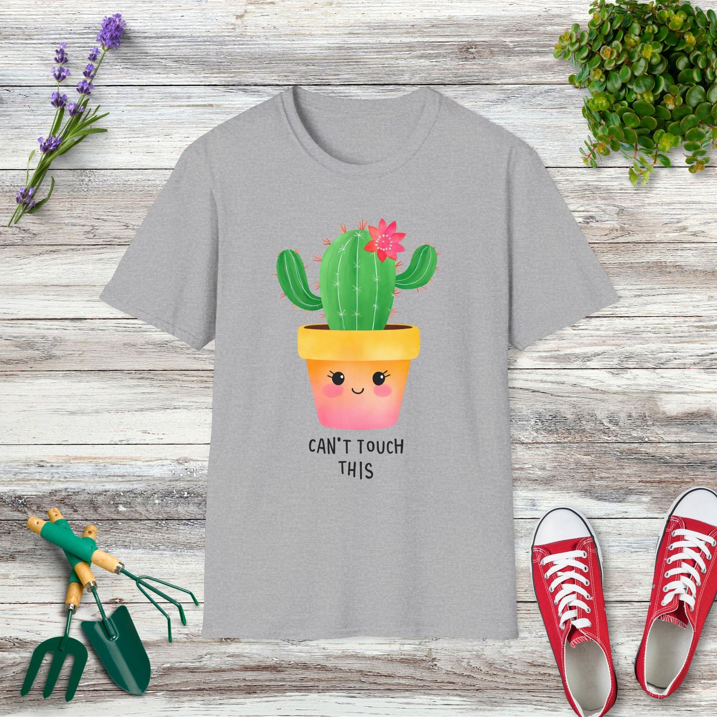 Can't Touch This (Cute Cactus) T-Shirt