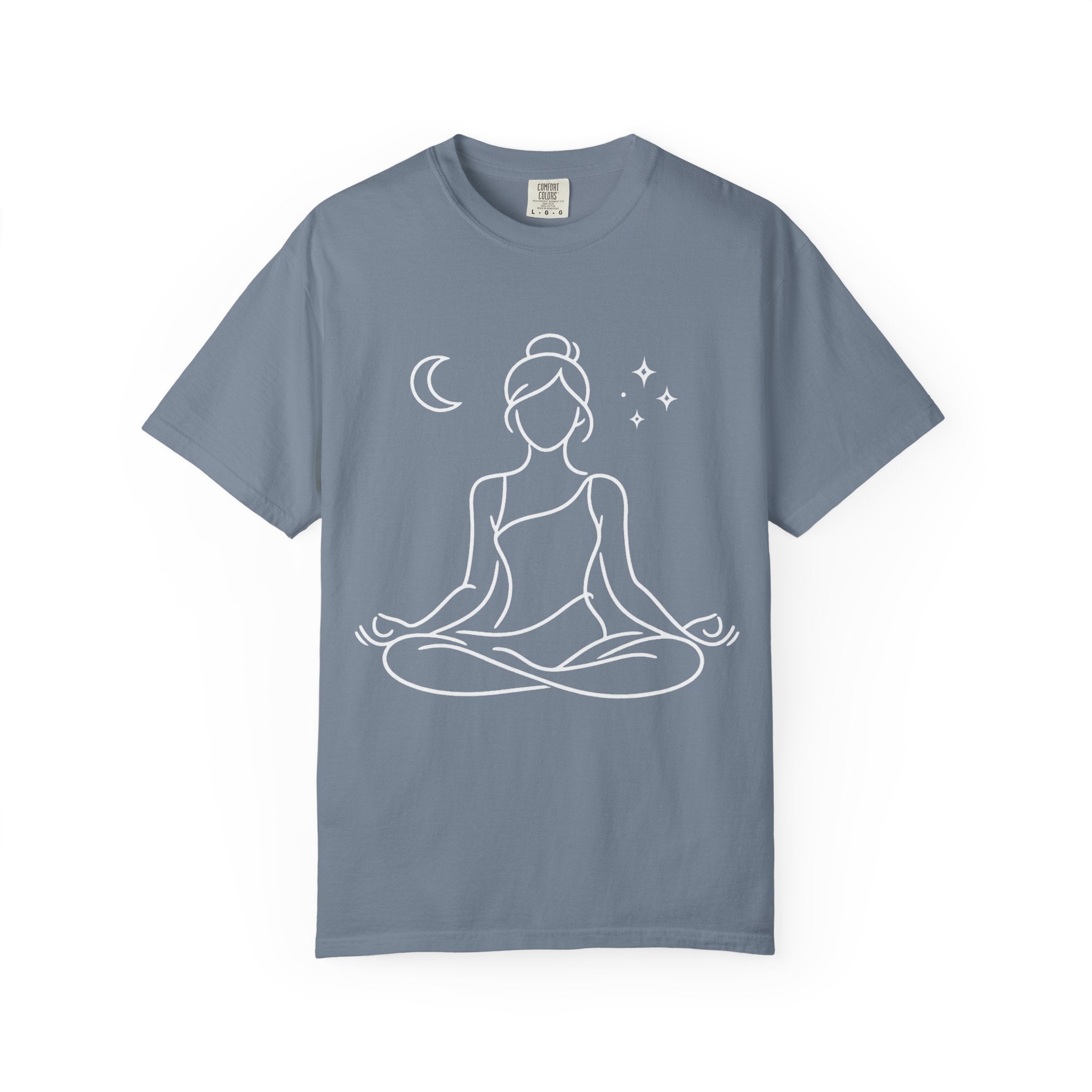 Crescent Moon Meditation T-Shirt