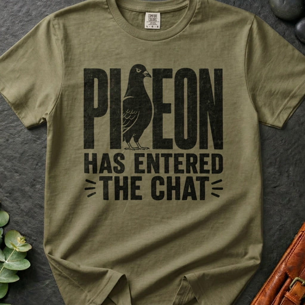 rooted-avenue-9e622a15-eca9-4b35-9e9c-1e81c8882734-21. Pigeon Has Entered The Chat_Pigeon Has Entered The Chat - Khaki - Mockup Style 4 (Final 2) - CC Mockup.png_0000_compressed.jpg