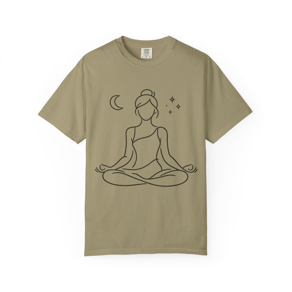 Crescent Moon Meditation T-Shirt