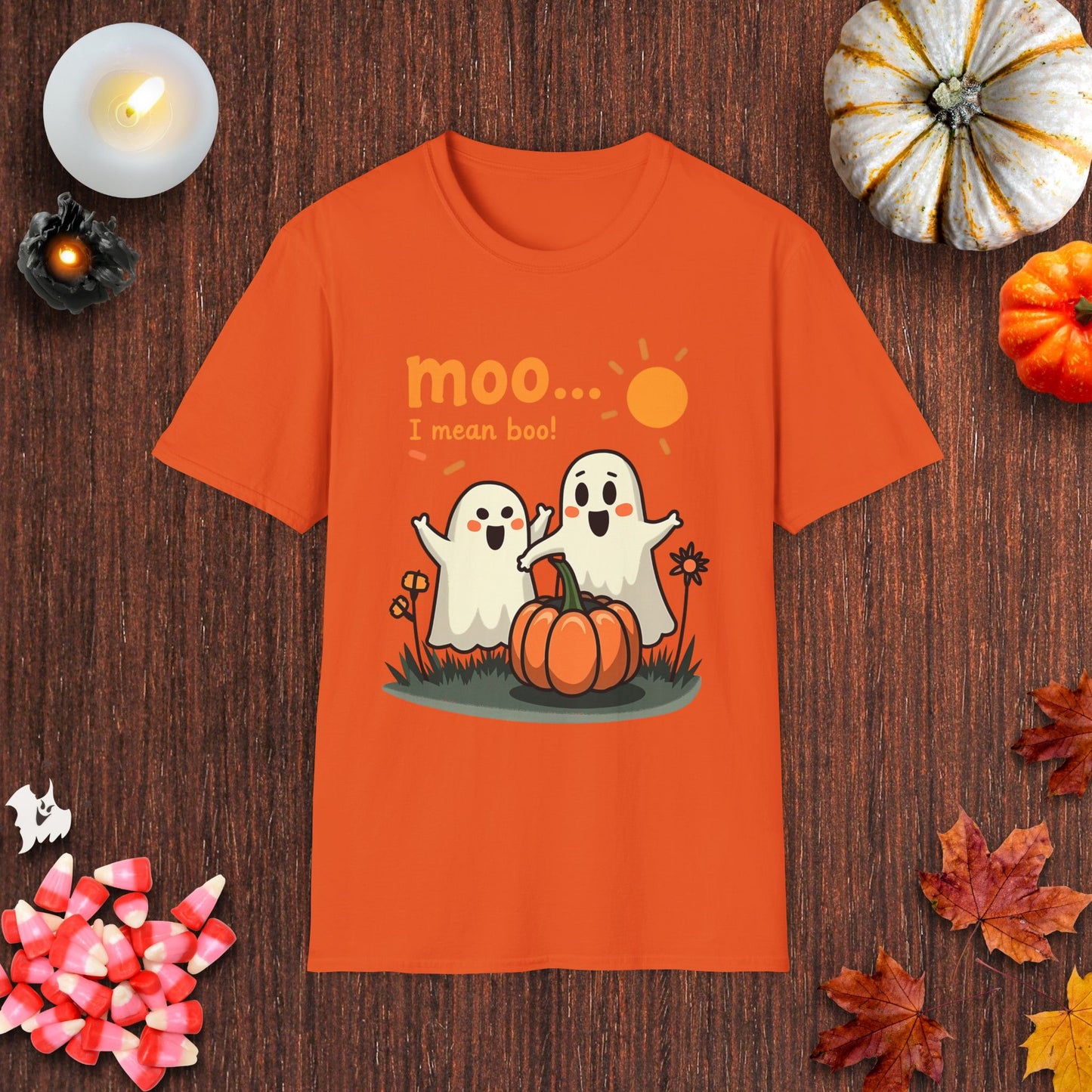 "Moo... I Mean Boo!" T-Shirt