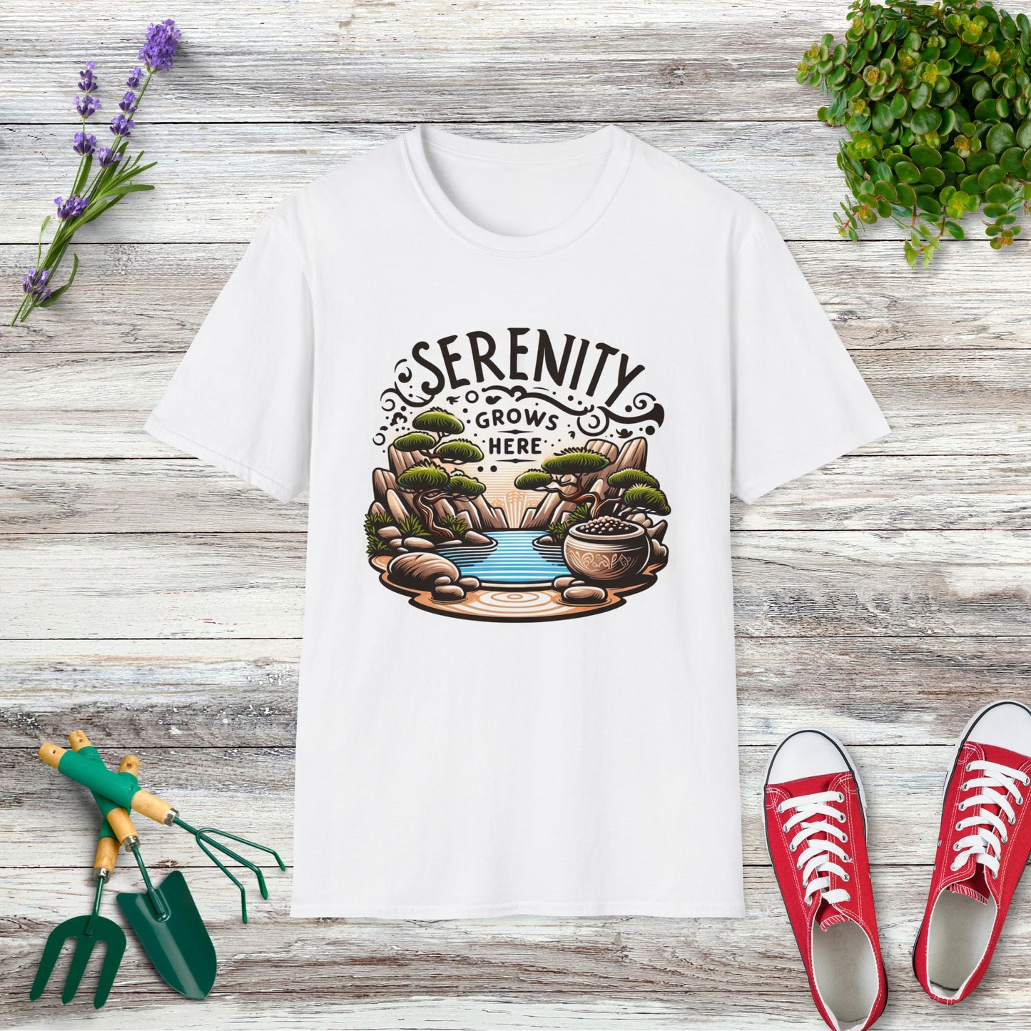 Serenity Grows Here T-Shirt