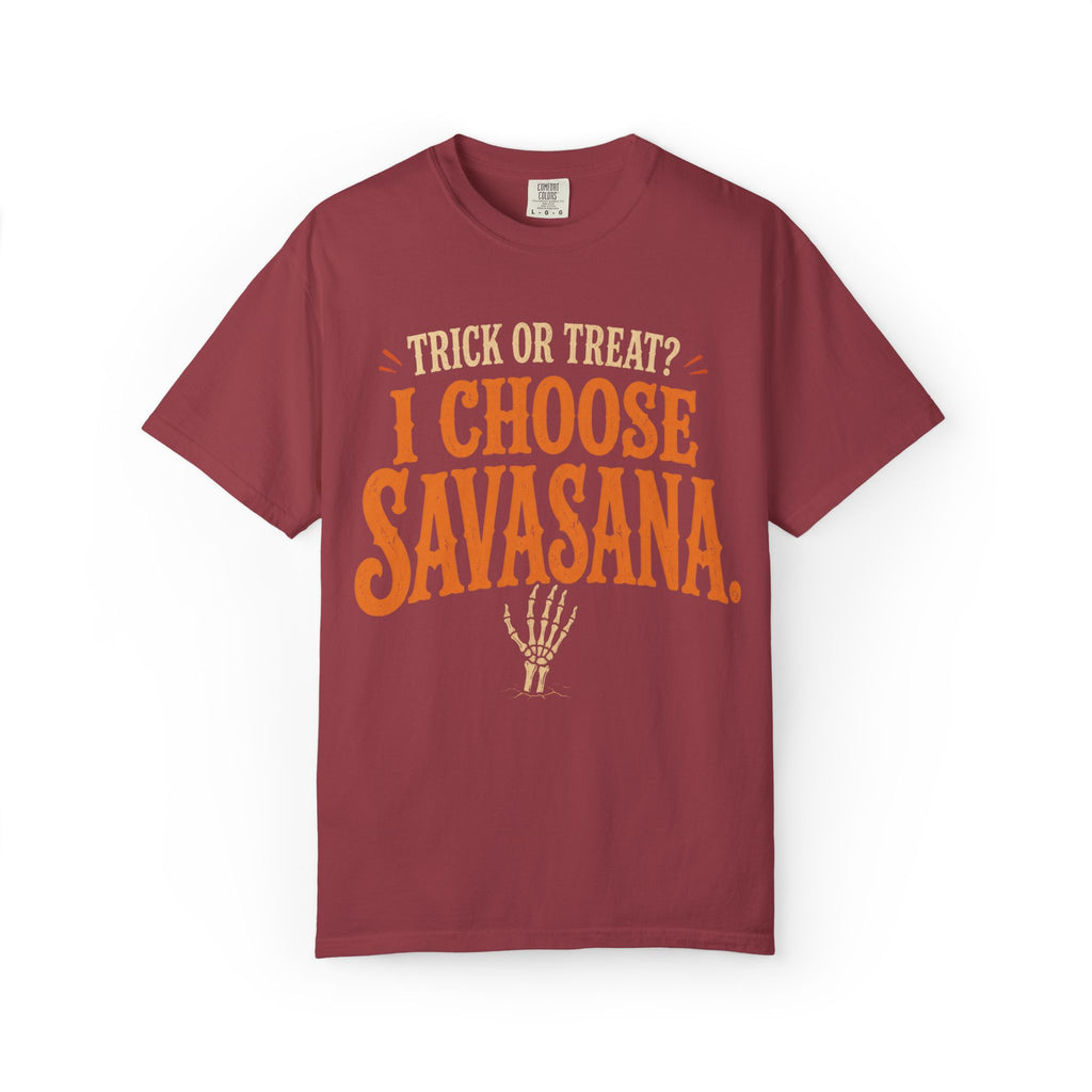Trick Or Treat Savasana T-Shirt