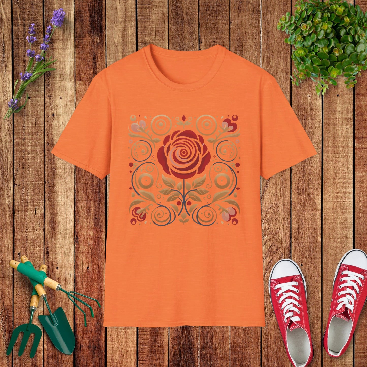 Scandi Rose T-Shirt