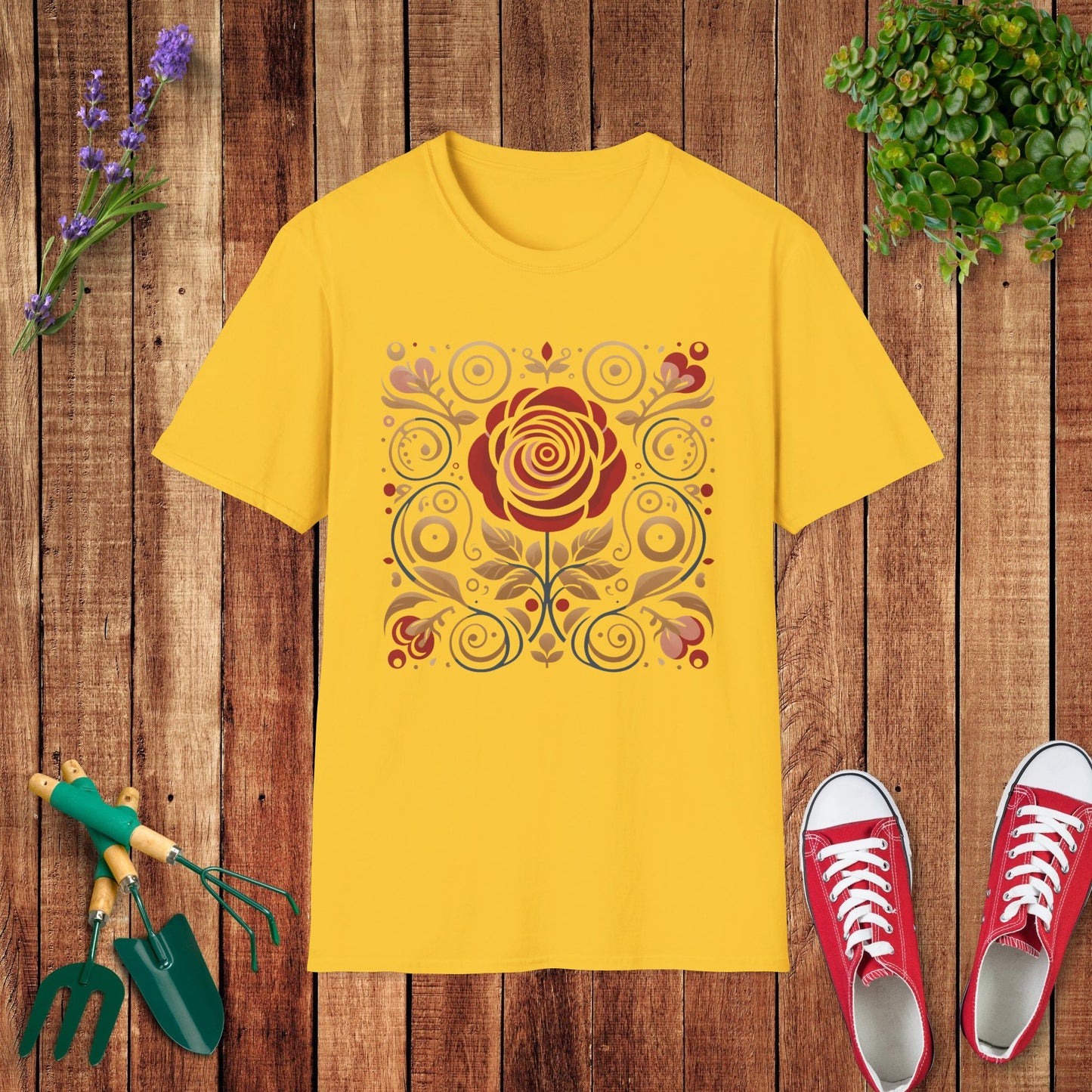 Scandi Rose T-Shirt