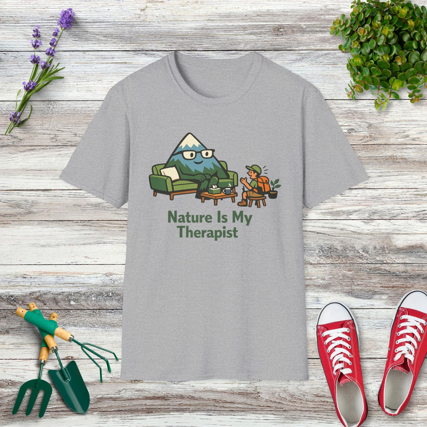 Nature Is My Therapist T-Shirt