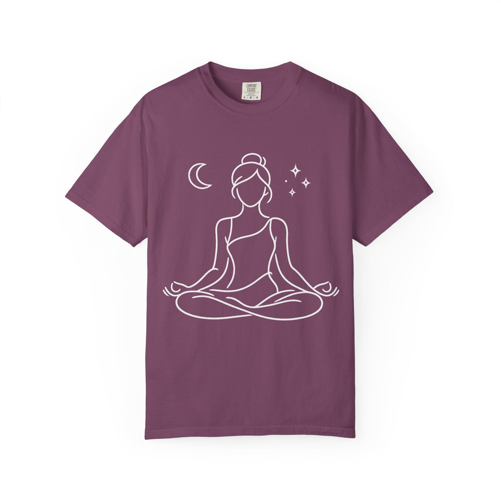 Crescent Moon Meditation T-Shirt