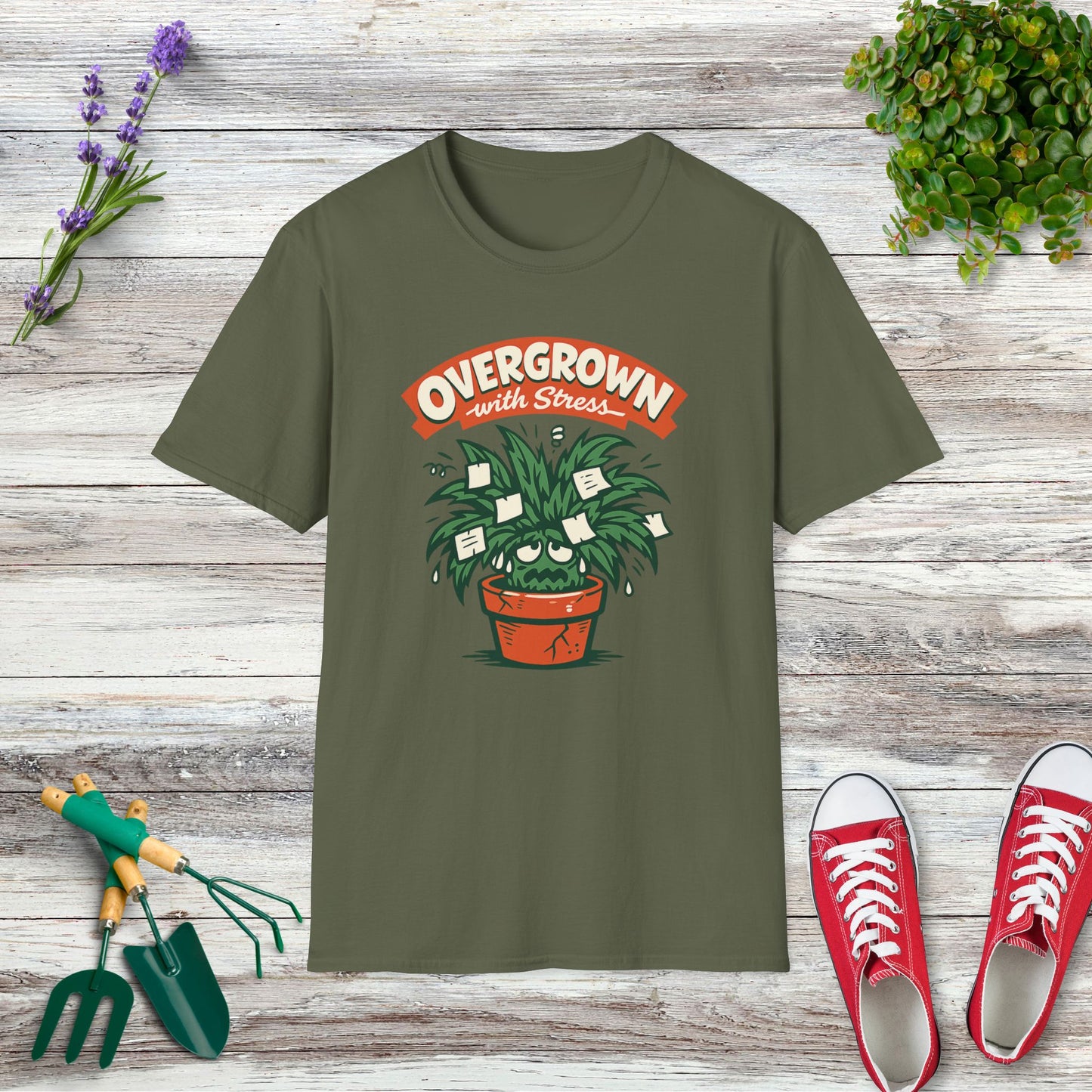 Overgrown With Stress T-Shirt