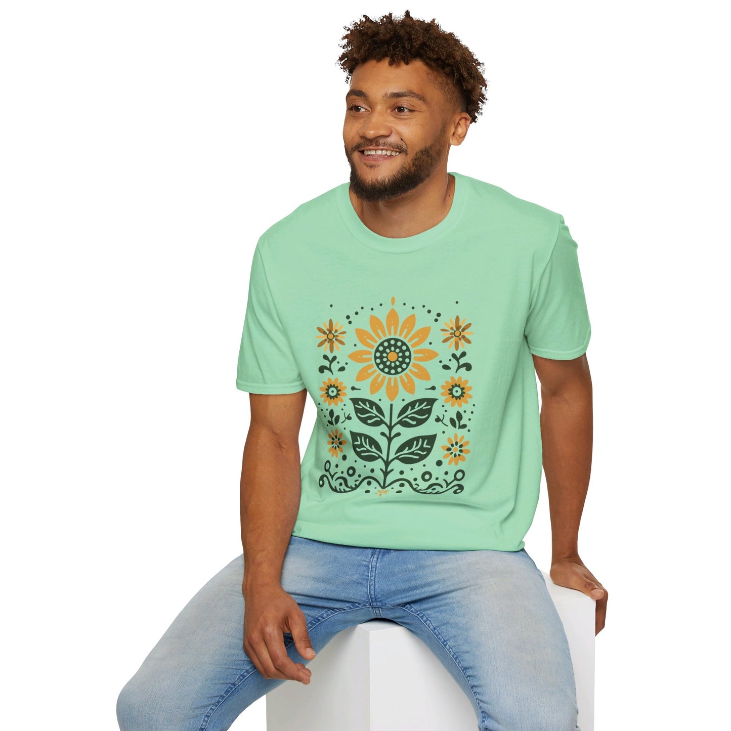 Scandi Sunflower T-Shirt