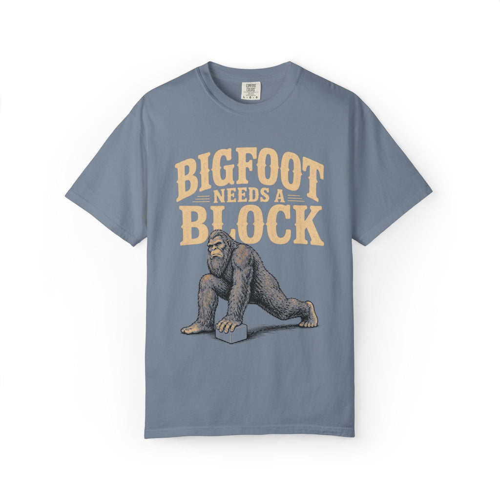 Bigfoot Needs A Block T-Shirt