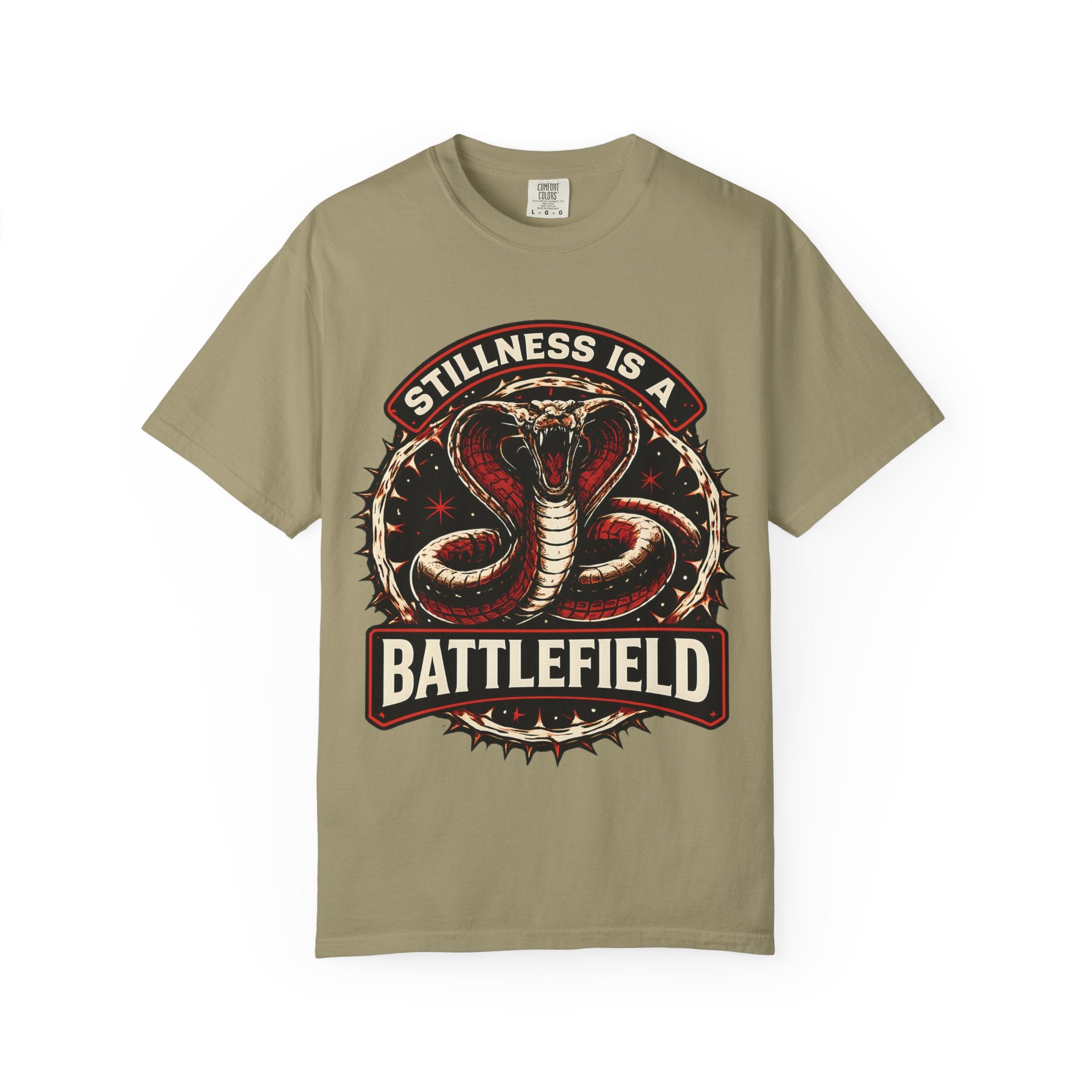 Stillness is a Battlefield T-Shirt