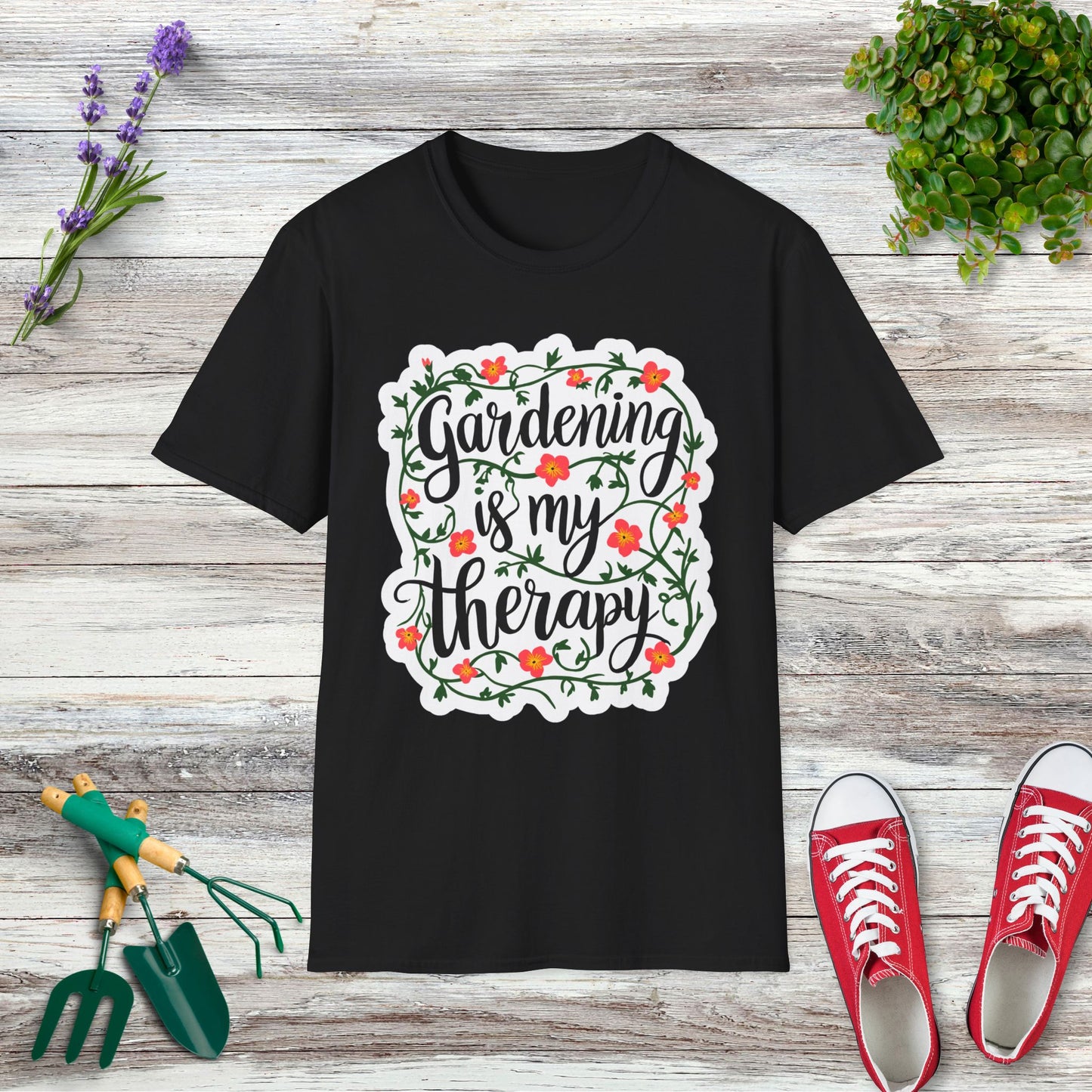 Gardening Is My Therapy T-Shirt