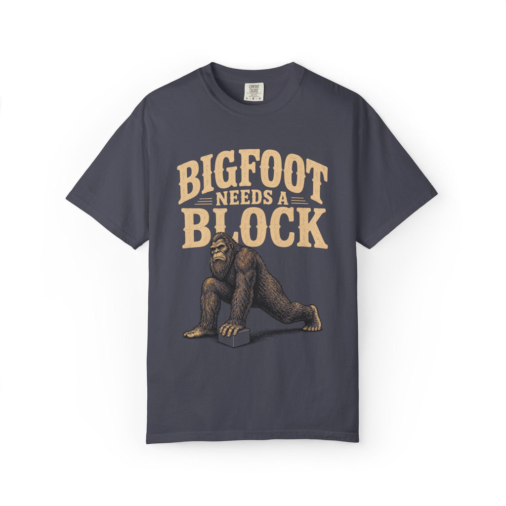Bigfoot Needs A Block T-Shirt