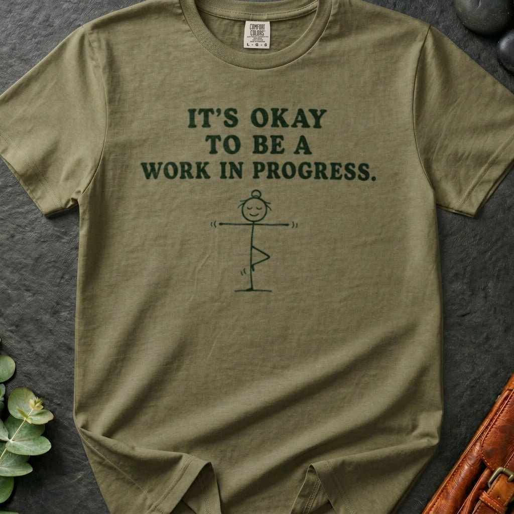 rooted-avenue-bc4be889-bd8b-4377-81fe-0848ba077e6d-39. It's Okay To Be A Work In Progress_It's Okay To Be A Work In Progress - Khaki - Mockup Style 4 (Final) - CC Mockup.png_0000_compressed.jpg