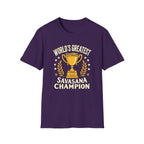 World's Greatest Savasana Champion T-Shirt