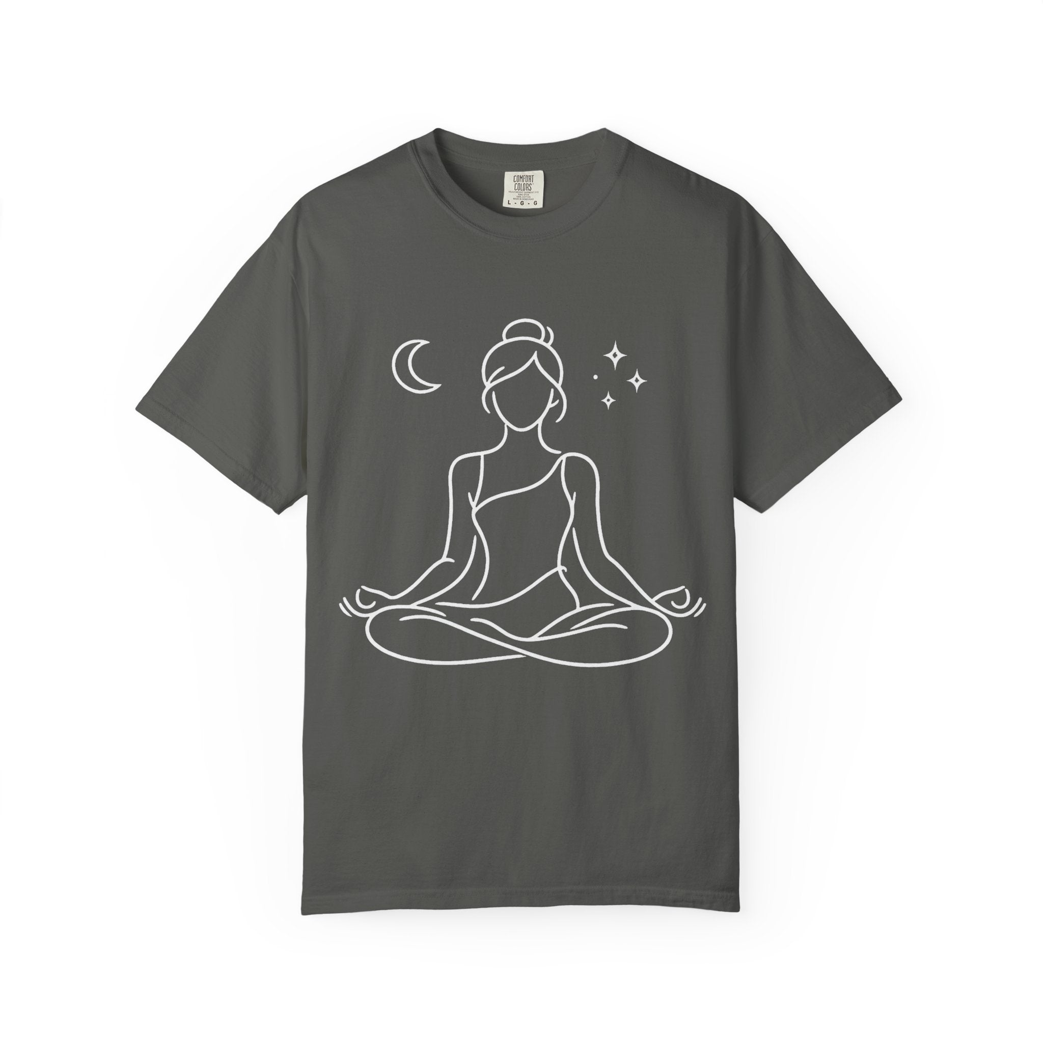 Crescent Moon Meditation T-Shirt
