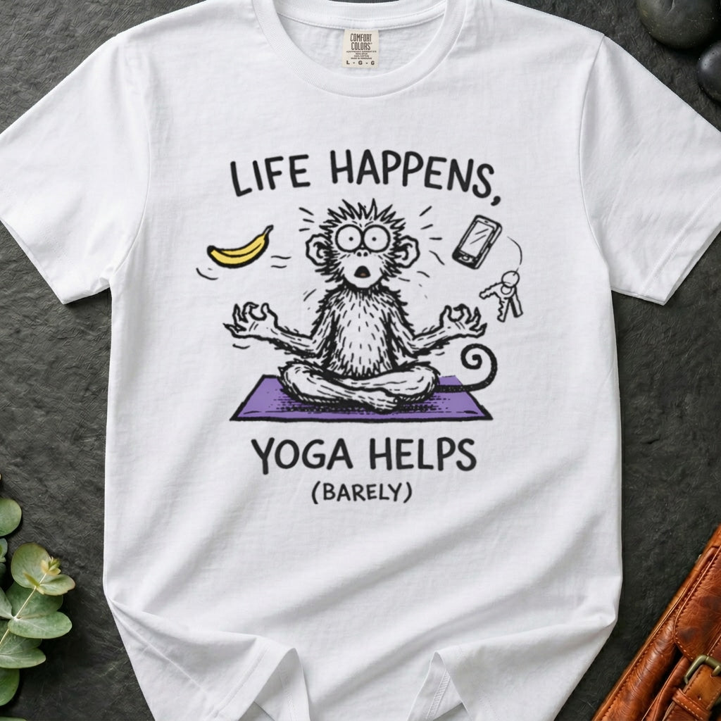 rooted-avenue-1d3fb740-f580-469a-9131-1497340de7ef-40. Life Happens Yoga Helps (Barely)_Life Happens Yoga Helps (Barely) - White - Mockup Style 4 (Final) - CC Mockup.png_0000_compressed.jpg