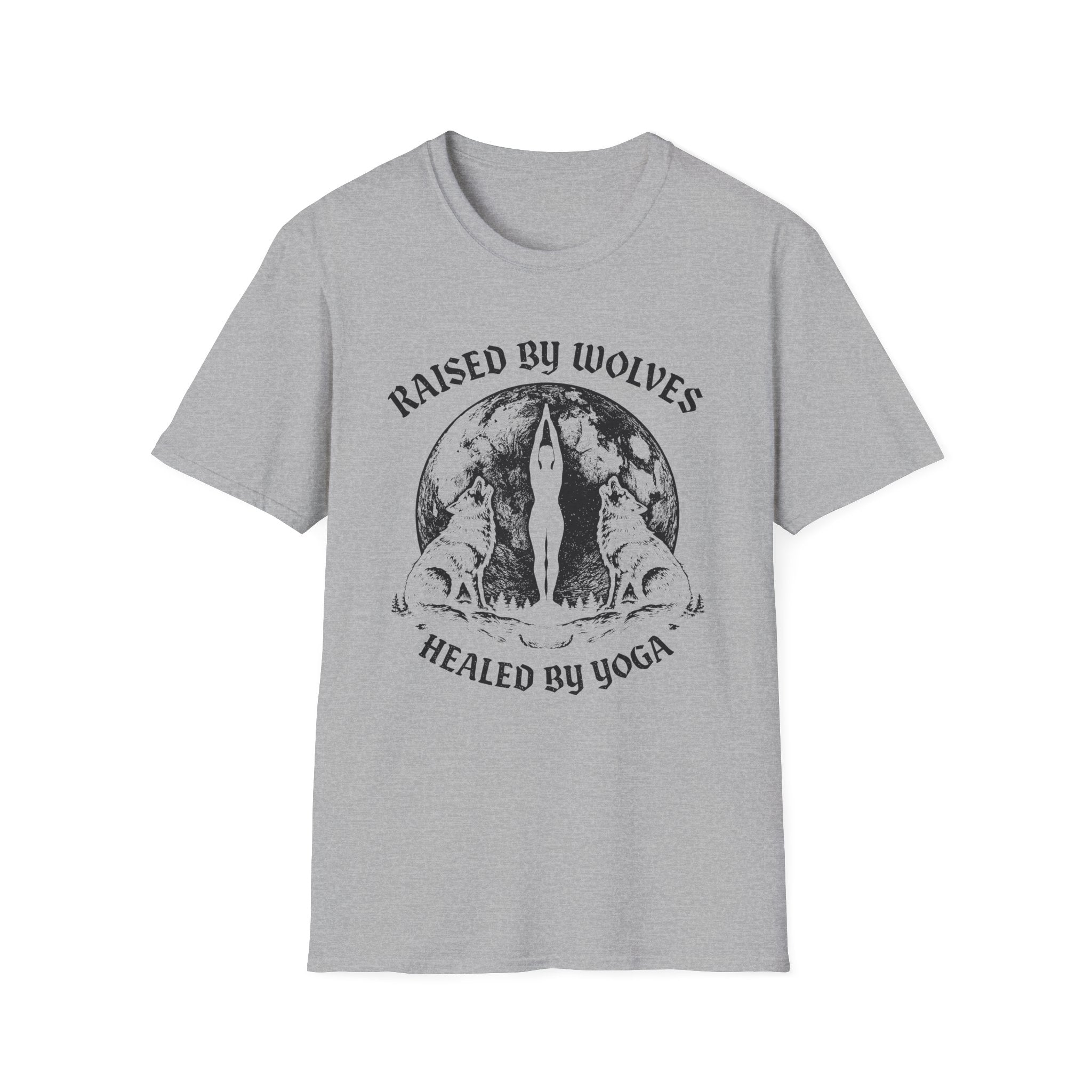 Raised by Wolves, Healed by Yoga T-Shirt