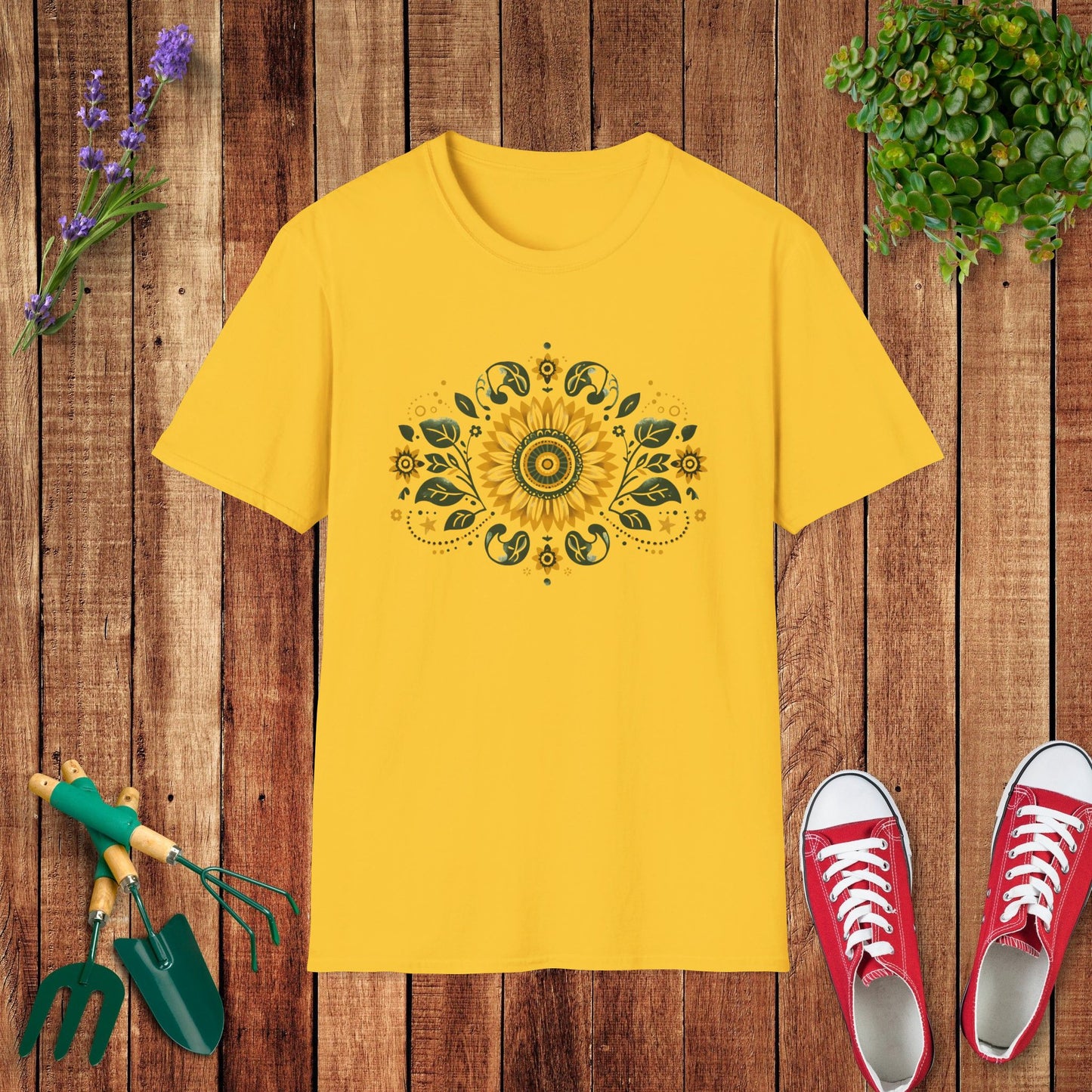 Nordic Sunflower T-Shirt