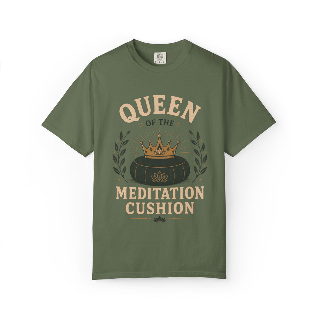 Queen Of The Meditation Cushion T-Shirt