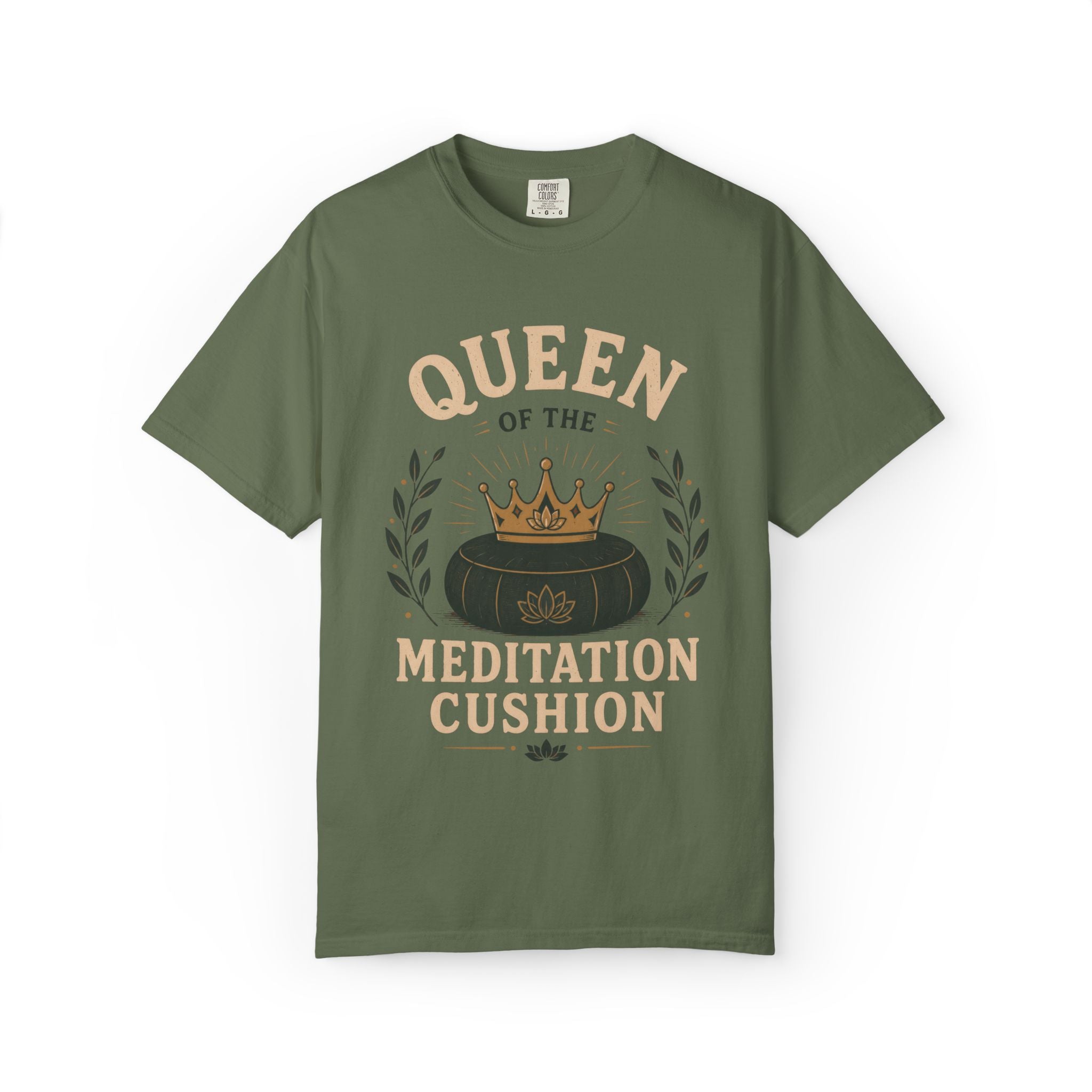 Queen Of The Meditation Cushion T-Shirt