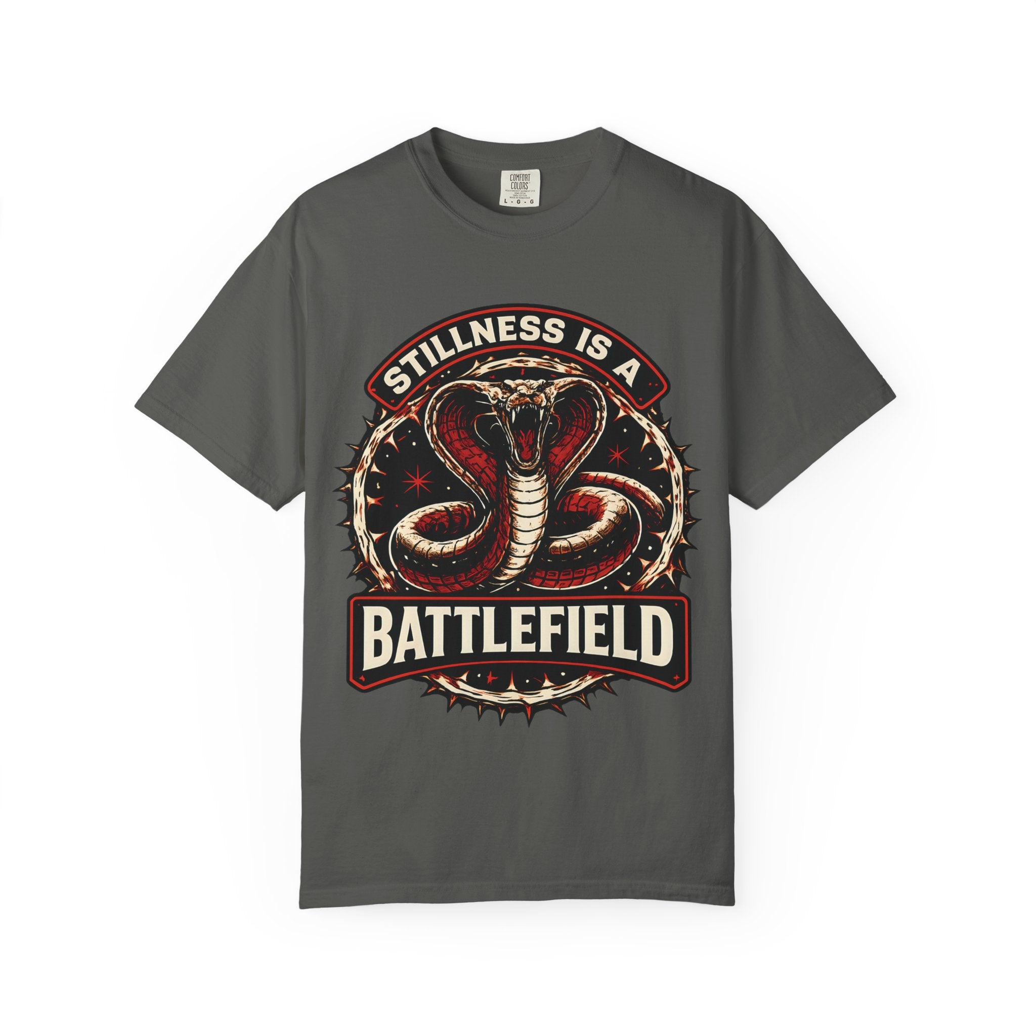 Stillness is a Battlefield T-Shirt