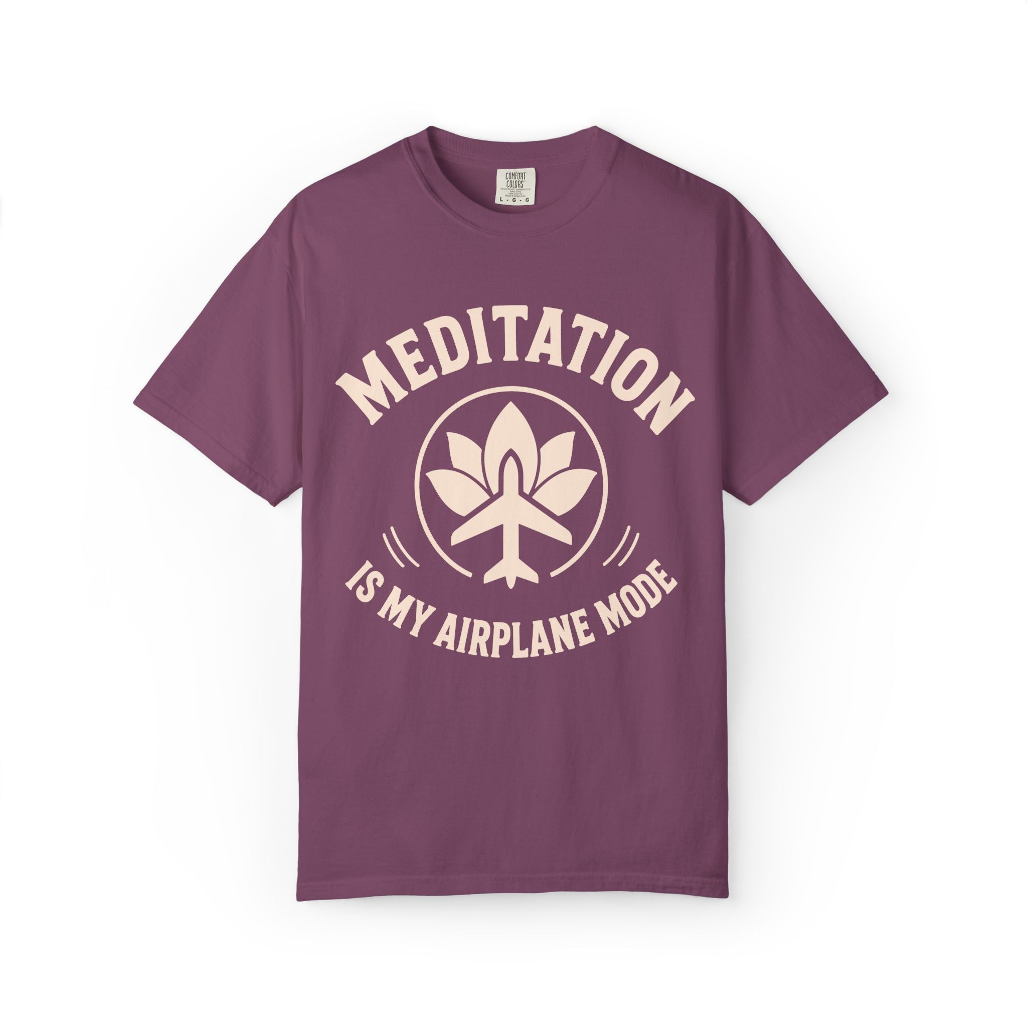 Meditation Is My Airplane Mode T-Shirt