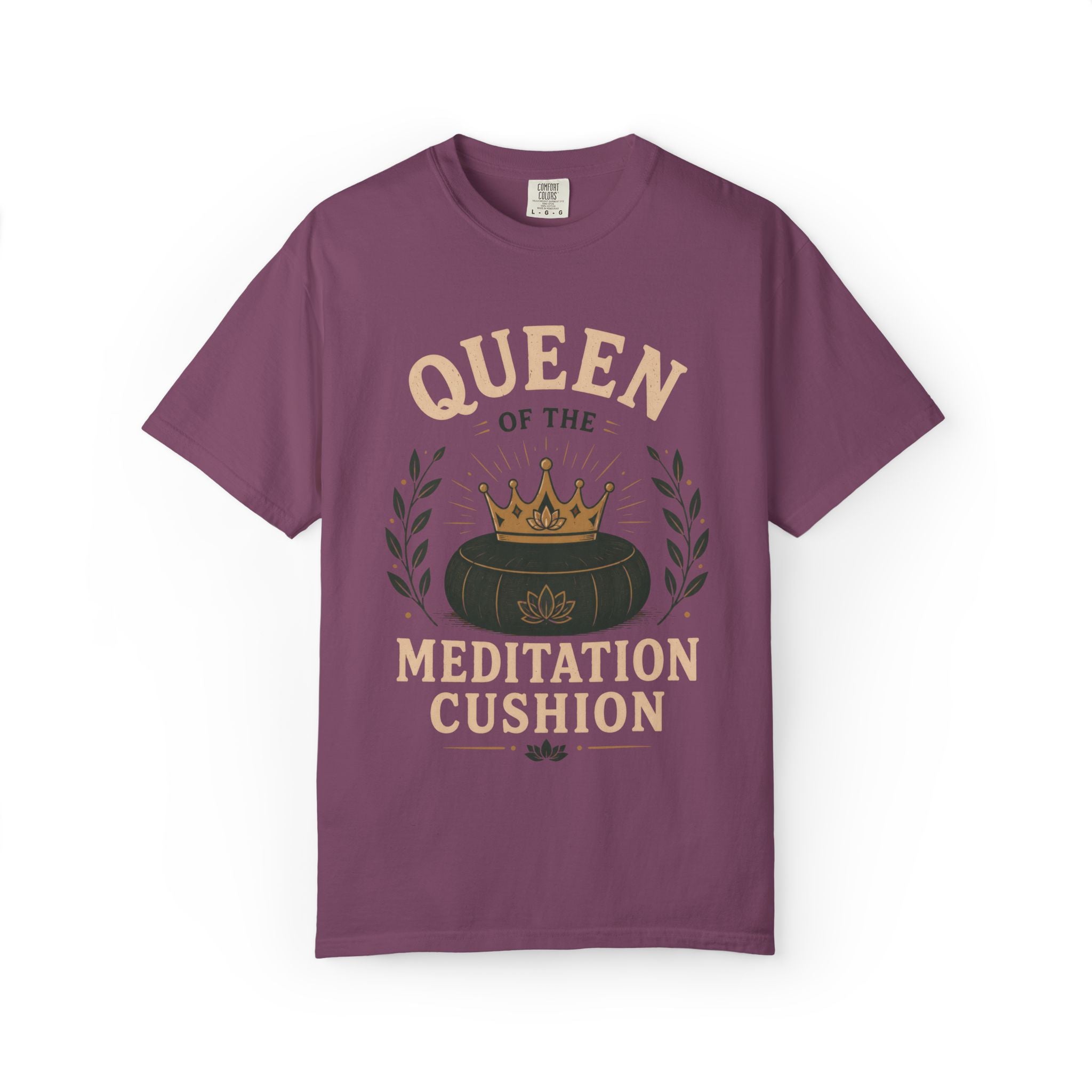 Queen Of The Meditation Cushion T-Shirt