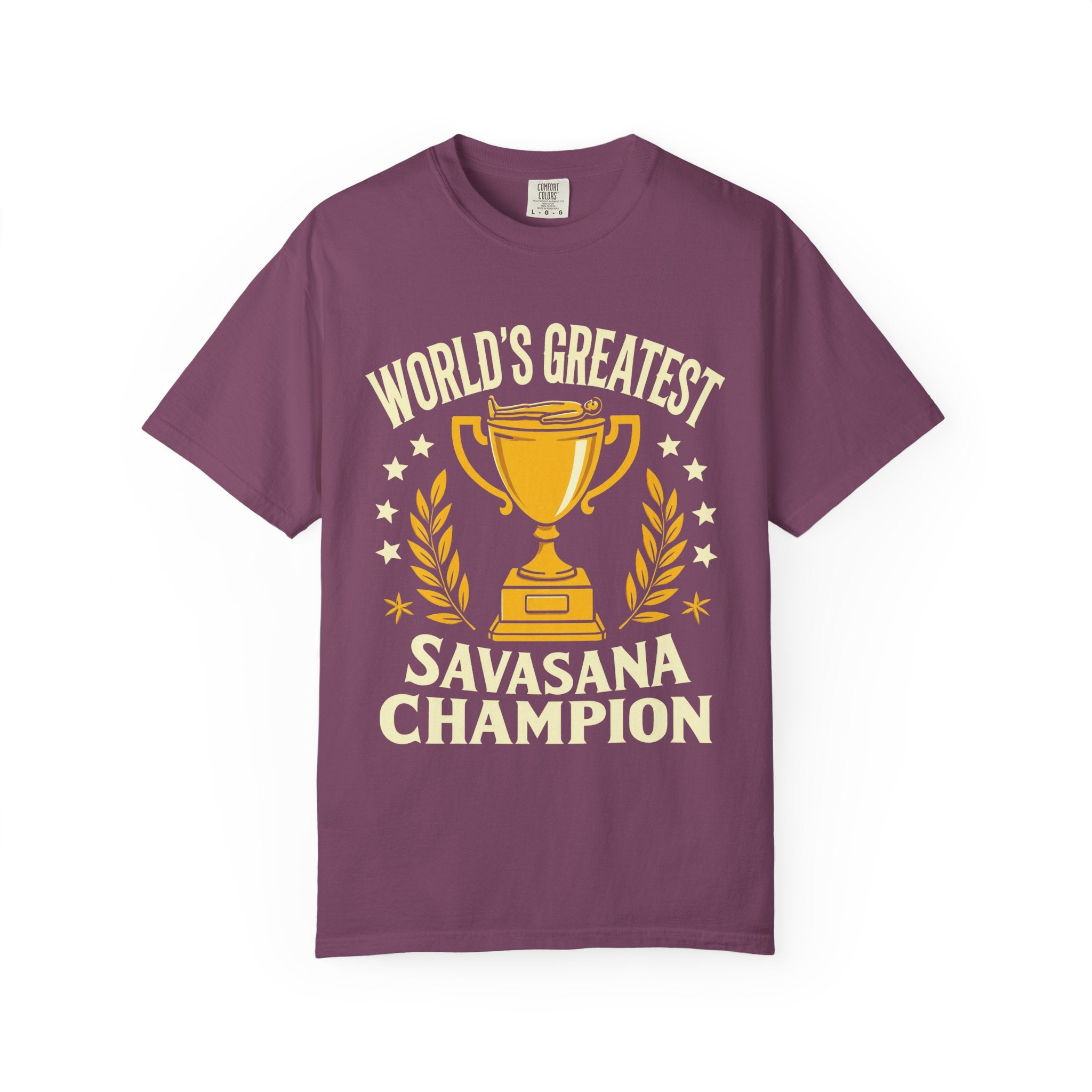 World's Greatest Savasana Champion T-Shirt