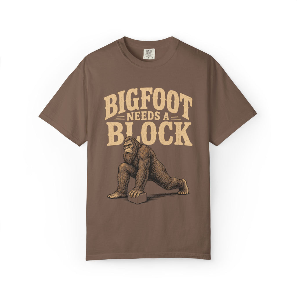 Bigfoot Needs A Block T-Shirt