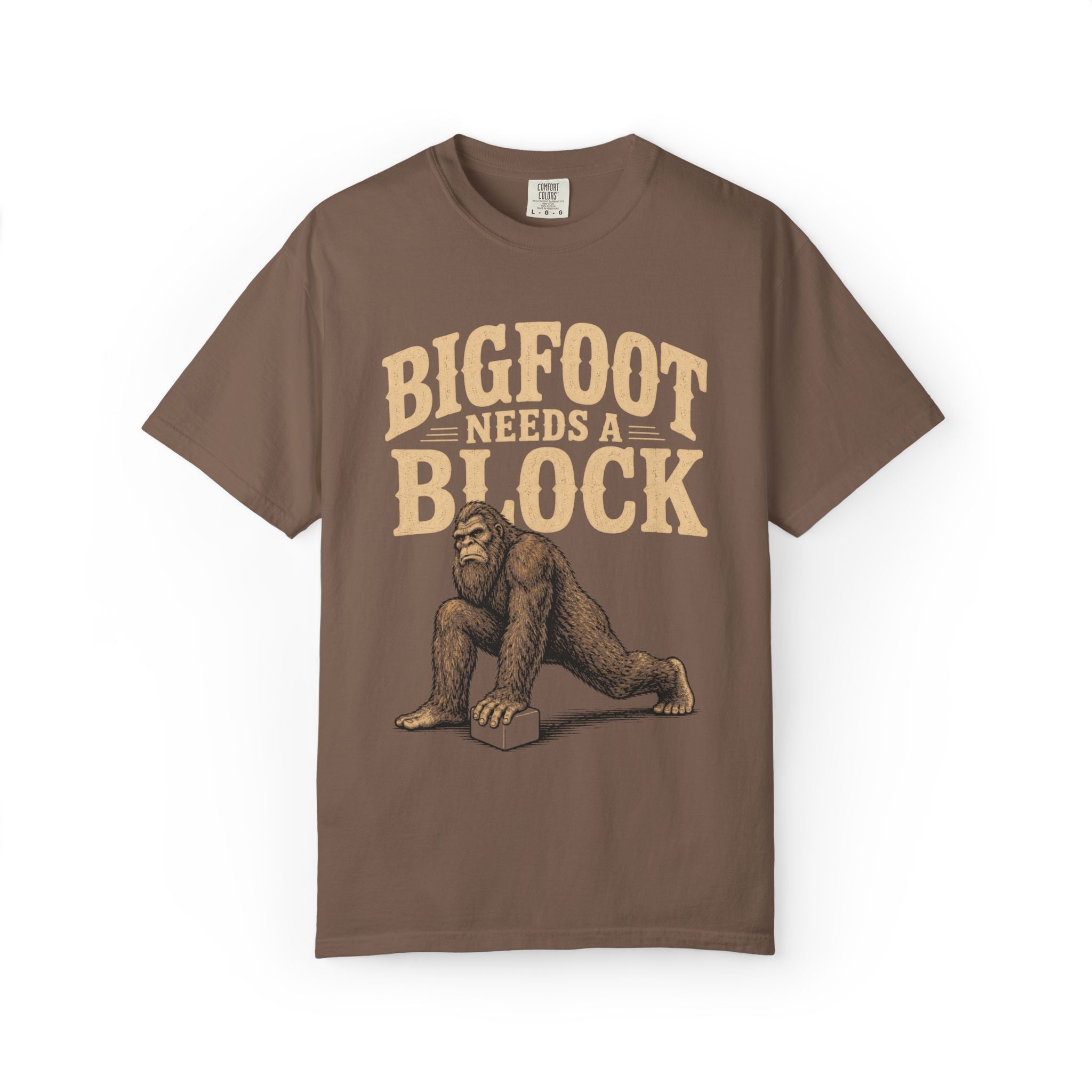 Bigfoot Needs A Block T-Shirt