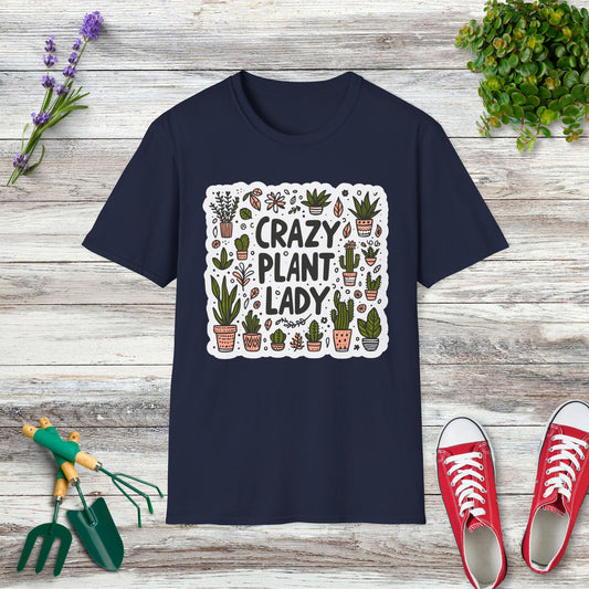 Crazy Plant Lady T-Shirt