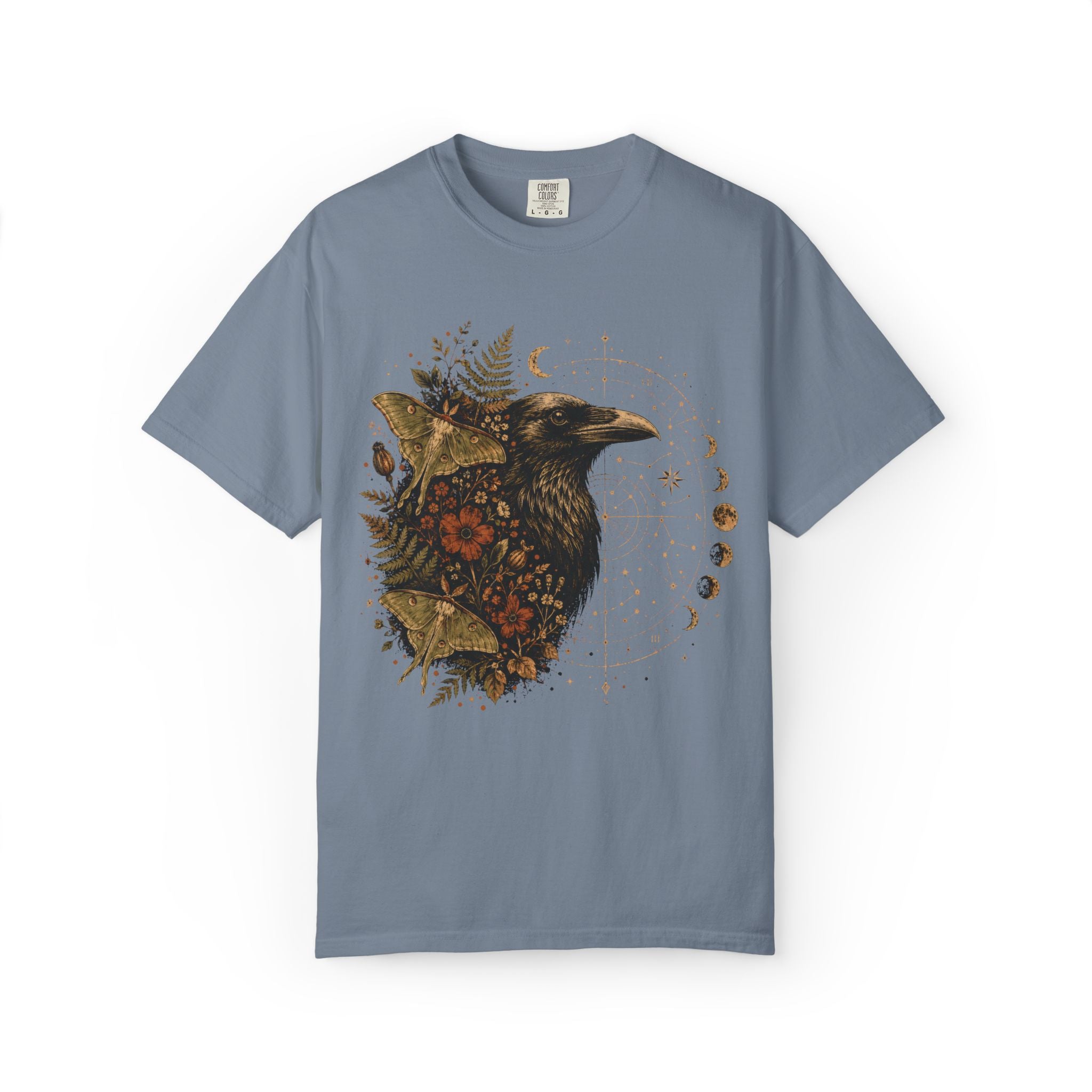 Raven Moon Phases T-Shirt