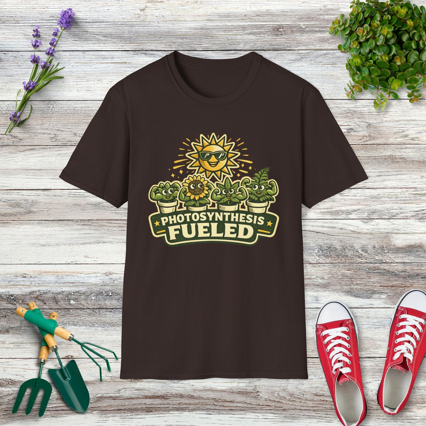 Photosynthesis Fueled T-Shirt
