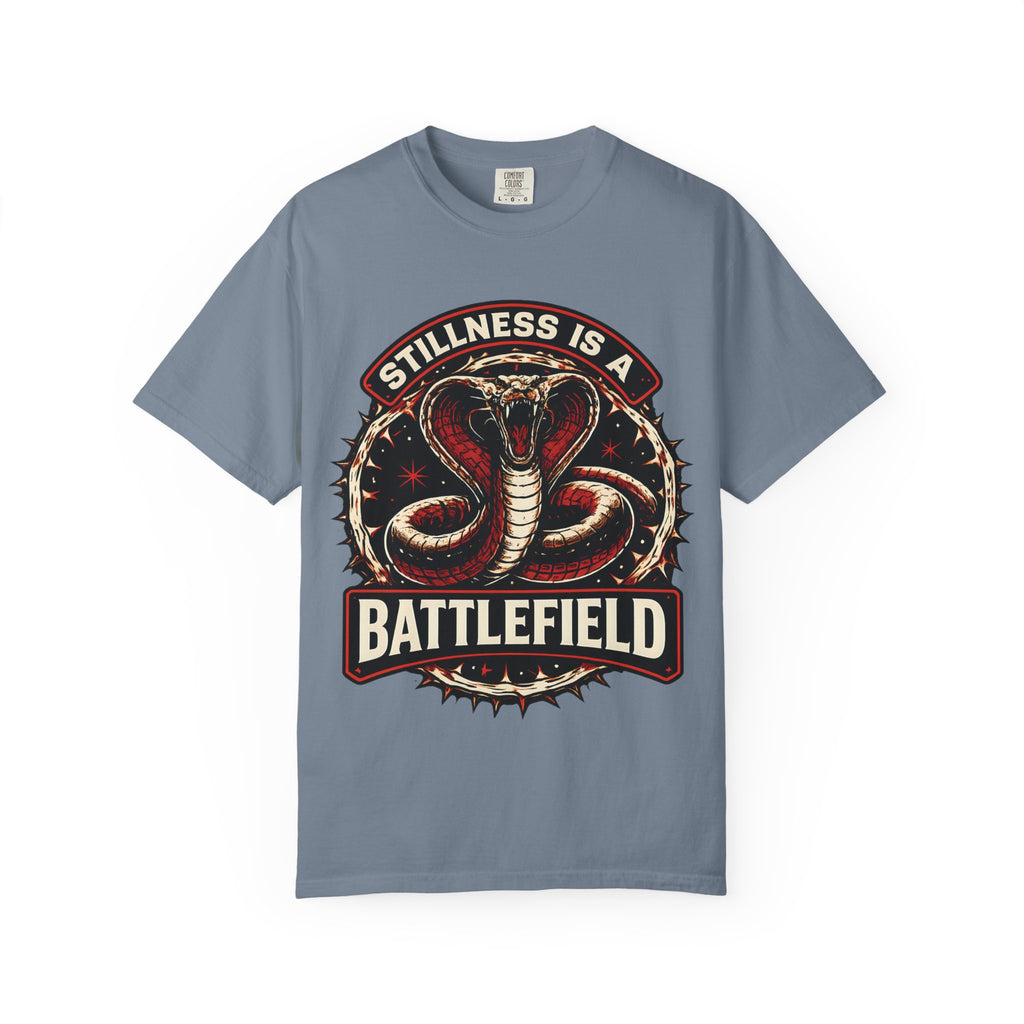 Stillness is a Battlefield T-Shirt