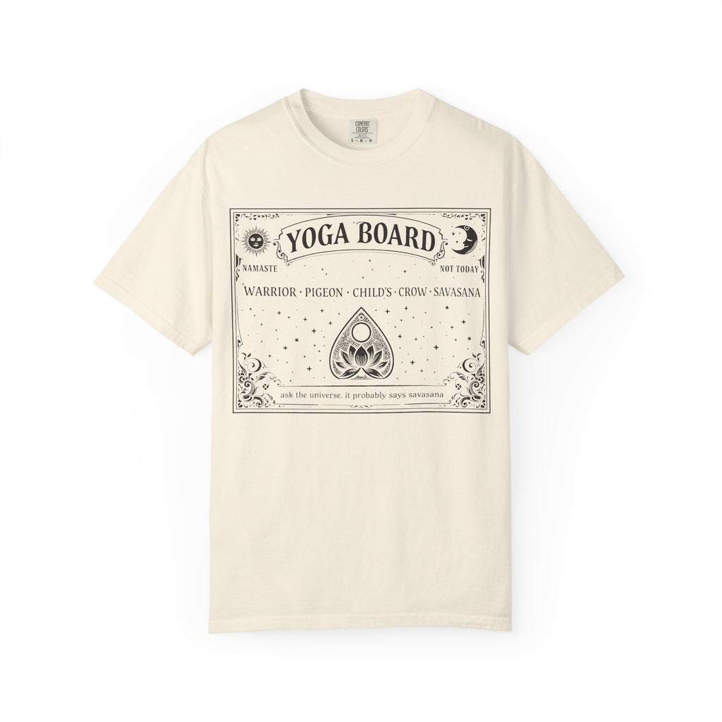 Yoga Board (Ouija Board Parody) T-Shirt