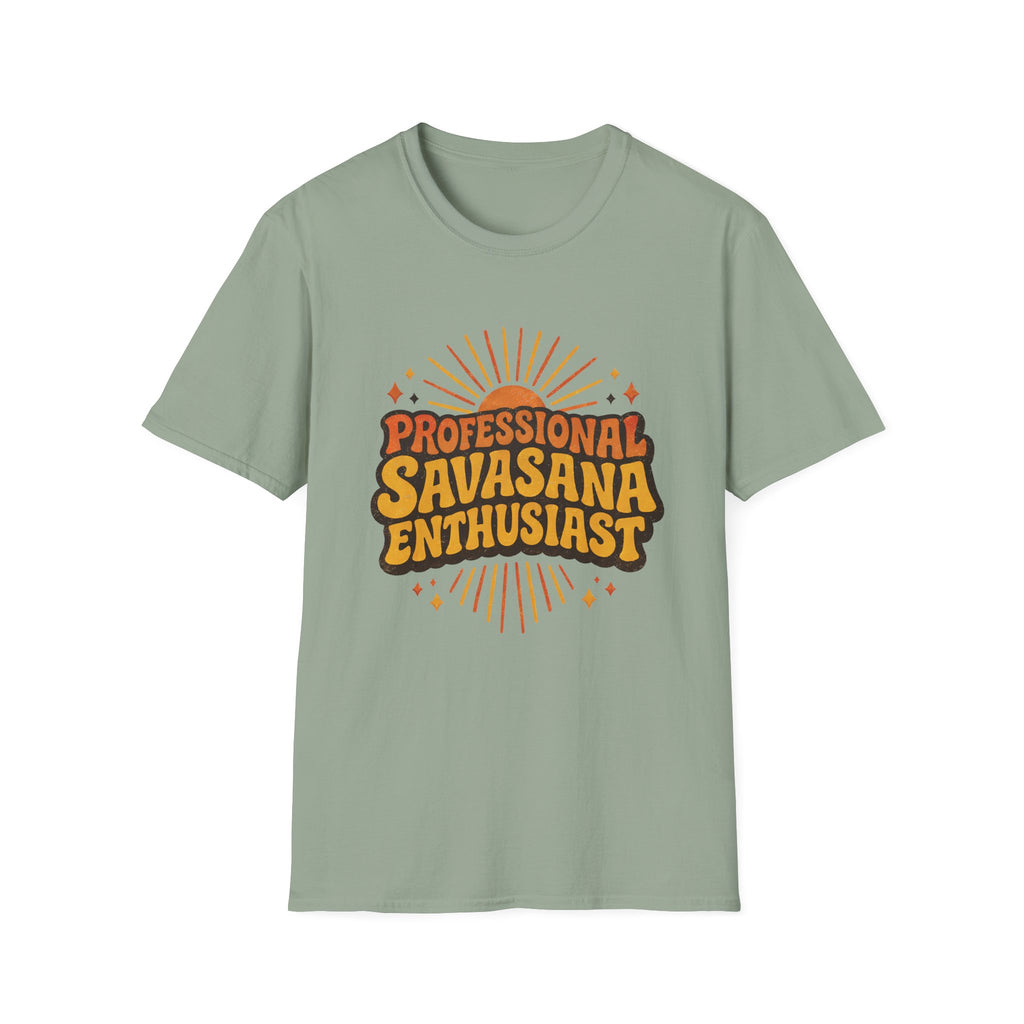 Professional Savasana Enthusiast T-Shirt